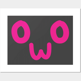 OwO Emote Posters and Art